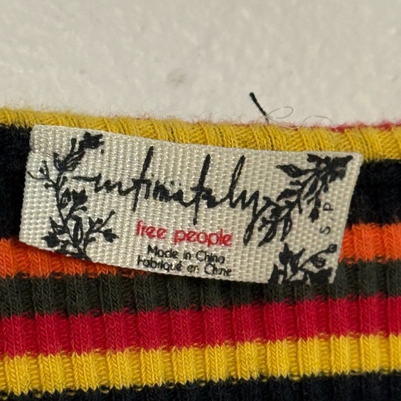 Free People Intimately Striped Bodysuit | Size S - Picture 3 of 3